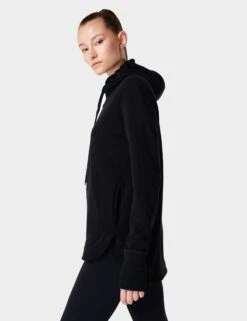Sweaty Betty Escape Italian Fleece Hoody - Black