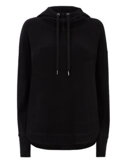 Sweaty Betty Escape Italian Fleece Hoody - Black -Elevate Fitwear Sales Store sweaty betty escape italian fleece hoody black sb6426 2