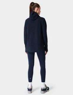 Sweaty Betty Escape Italian Fleece Hoody - Navy Blue -Elevate Fitwear Sales Store sweaty betty escape italian fleece hoody navy blue sb6426 6