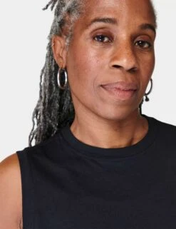 Sweaty Betty Essential Sleeveless Vest - Black -Elevate Fitwear Sales Store sweaty betty essential sleeveless vest black sb9699 4