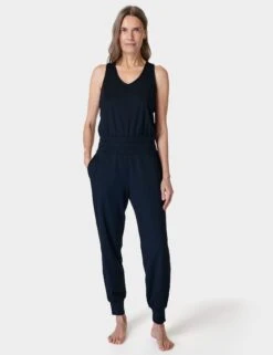 Sweaty Betty Gaia Yoga Jumpsuit - Black
