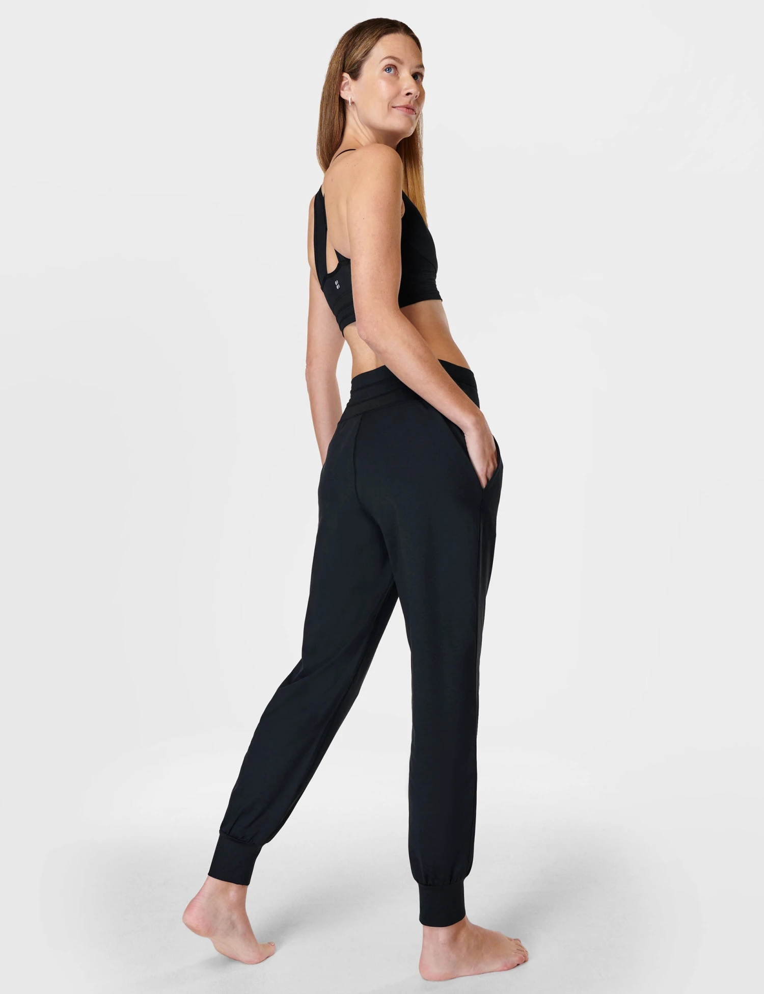 Sweaty Betty Gaia Yoga Pants - Black 6 Sweaty Betty Gaia Yoga Pants - Black - Image 6