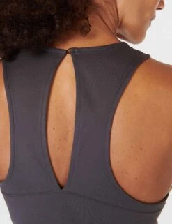 Sweaty Betty Gaia Performance Yoga Romper - Urban Grey -Elevate Fitwear Sales Store sweaty betty gaia yoga romper urban grey sb9839 6