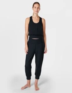 Sweaty Betty Gaia Yoga Vest - Black -Elevate Fitwear Sales Store sweaty betty gaia yoga vest black sb9561 7
