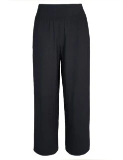 Sweaty Betty Modal Wide Leg Trousers - Black 9 Sweaty Betty Modal Wide Leg Trousers - Black -Elevate Fitwear Sales Store sweaty betty modal wide leg trousers black sb8238 5