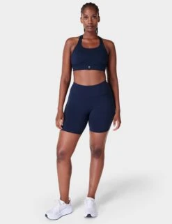 Sweaty Betty Power 6" Cycling Shorts - Navy Blue 13 Sweaty Betty Power 6" Cycling Shorts - Navy Blue -Elevate Fitwear Sales Store sweaty betty power 6in cycling shorts navy blue sb4822p 4