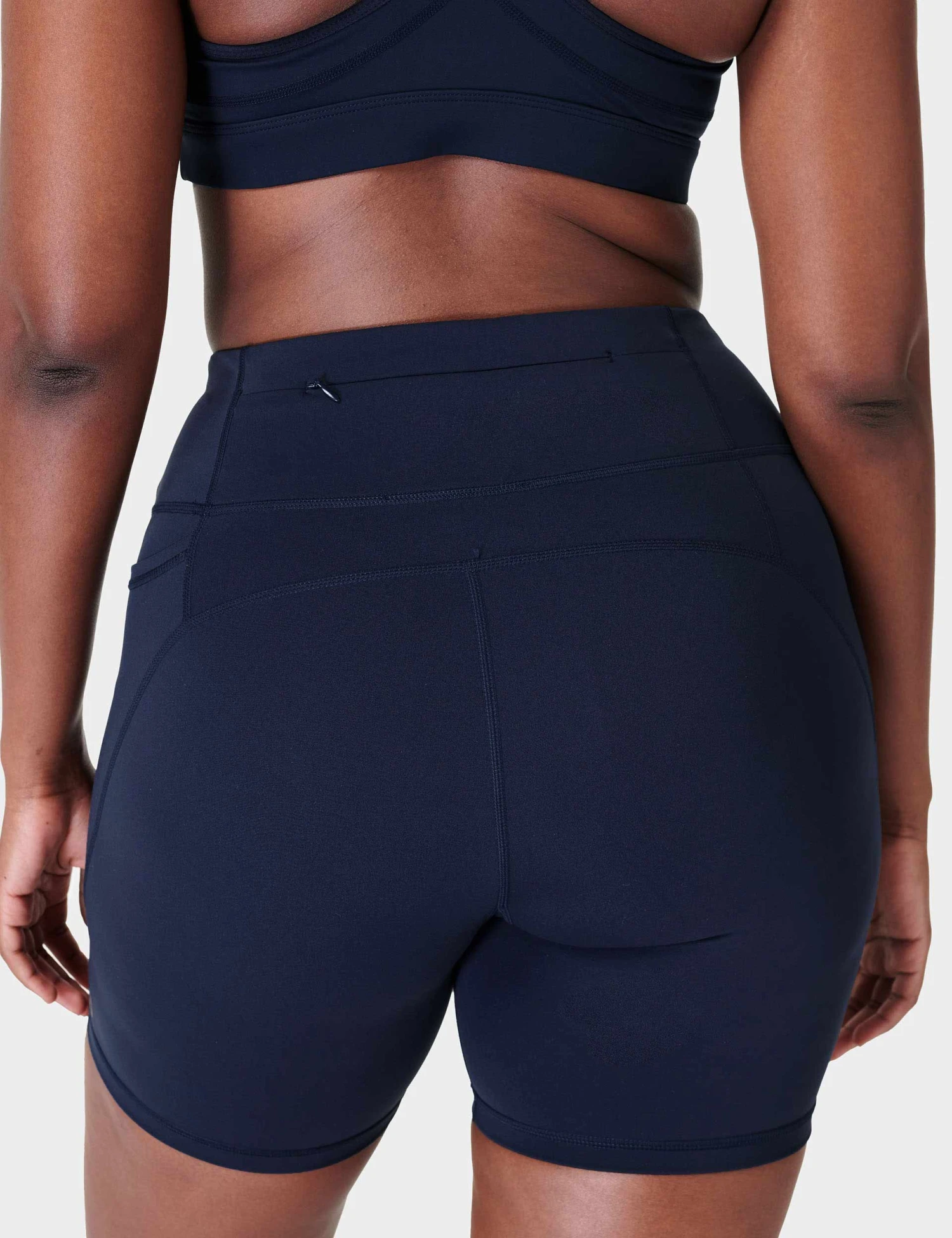 Sweaty Betty Power 6" Cycling Shorts - Navy Blue 2 Sweaty Betty Power 6" Cycling Shorts - Navy Blue - Image 2