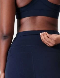 Sweaty Betty Power 6" Cycling Shorts - Navy Blue 12 Sweaty Betty Power 6" Cycling Shorts - Navy Blue -Elevate Fitwear Sales Store sweaty betty power 6in cycling shorts navy blue sb4822p 7