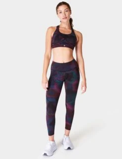 Sweaty Betty Power 7/8 Gym Leggings - Black Gradient Dot Print -Elevate Fitwear Sales Store sweaty betty power 7 8 gym leggings black gradient dot print sb5400 8
