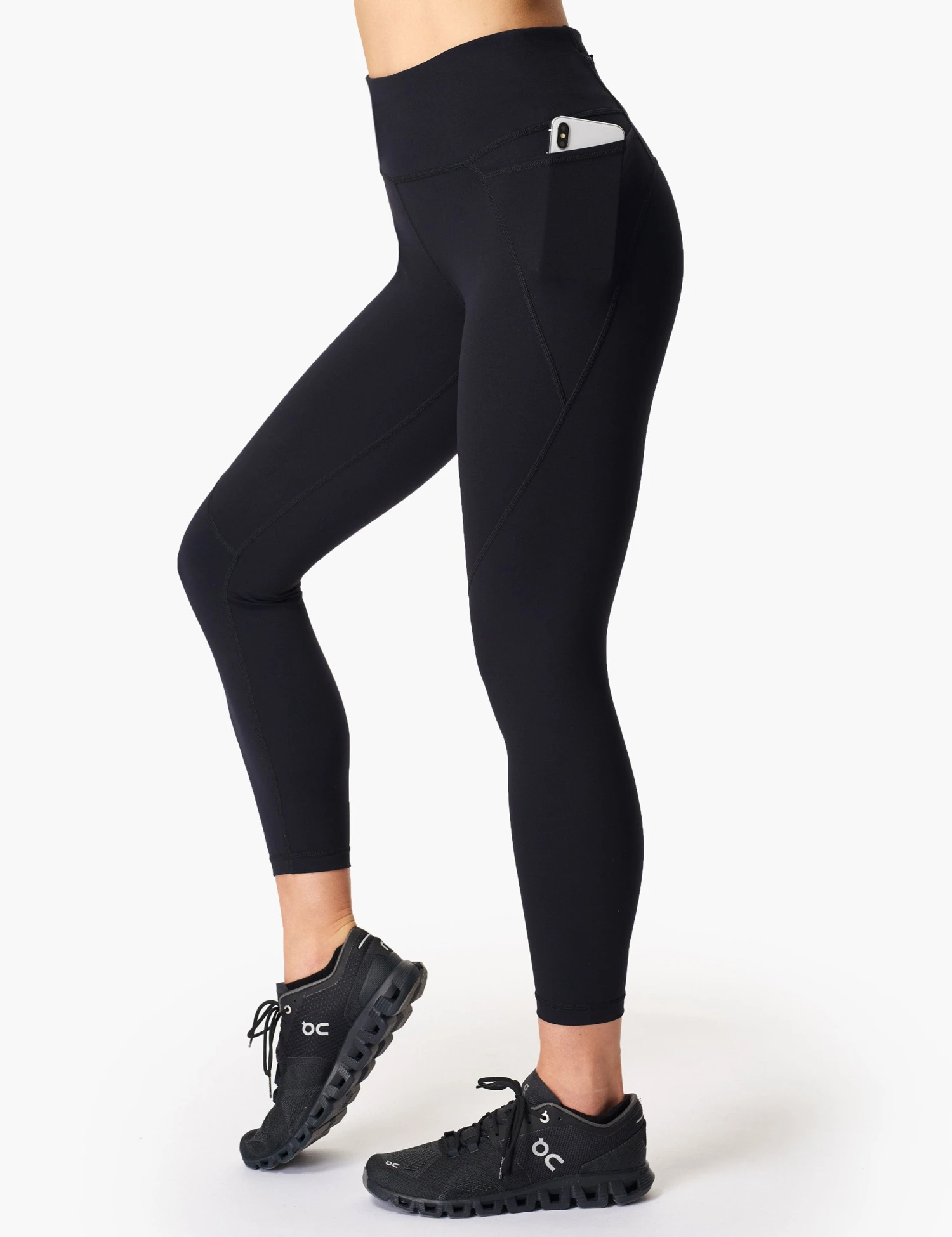 Sweaty Betty Power 7/8 Gym Leggings - Black 1 Sweaty Betty Power 7/8 Gym Leggings - Black