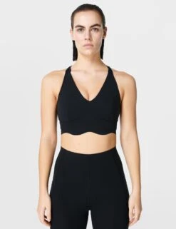 Sweaty Betty Power Contour Plunge Bra - Black