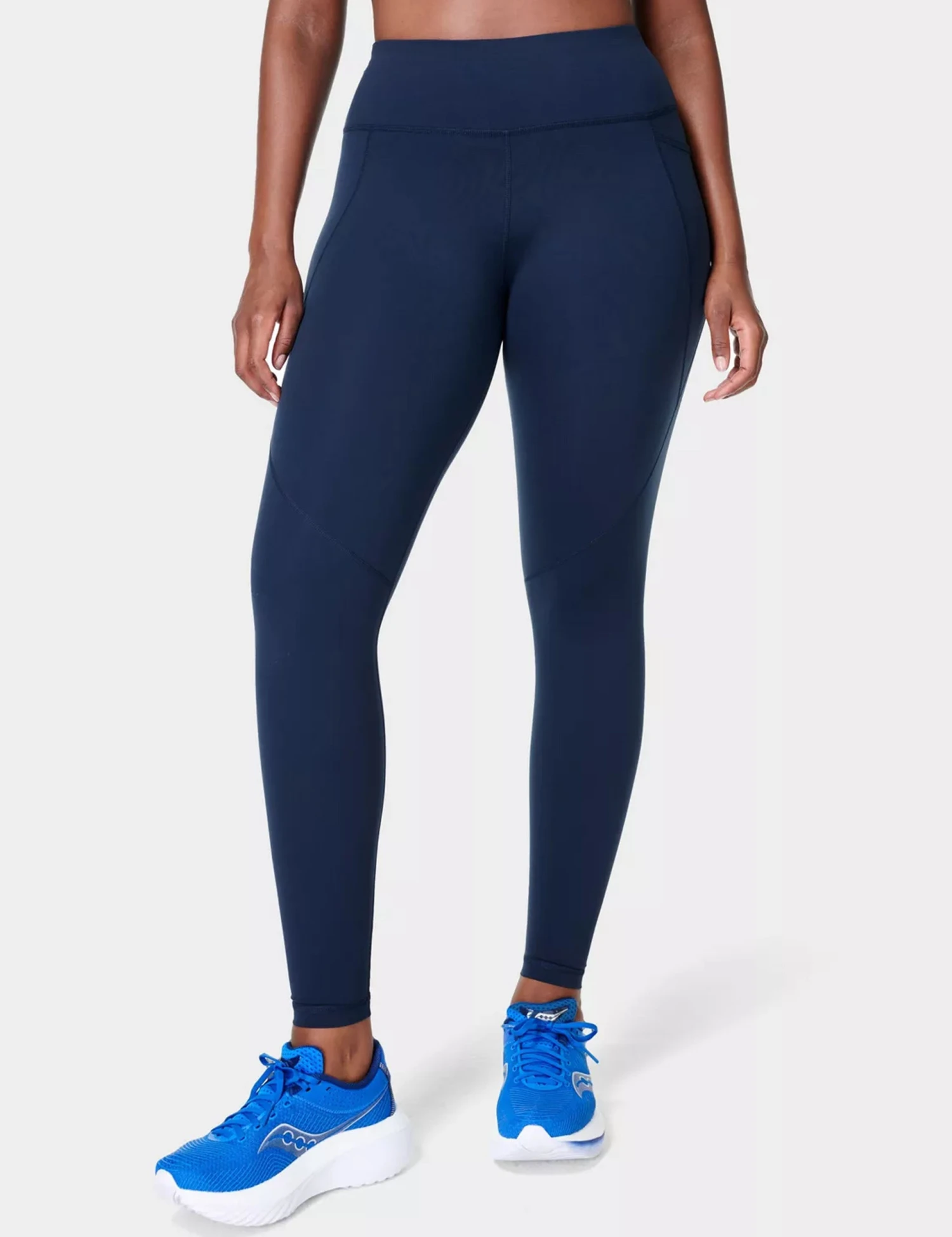 Sweaty Betty Power Gym Leggings - Navy Blue 1 Sweaty Betty Power Gym Leggings - Navy Blue