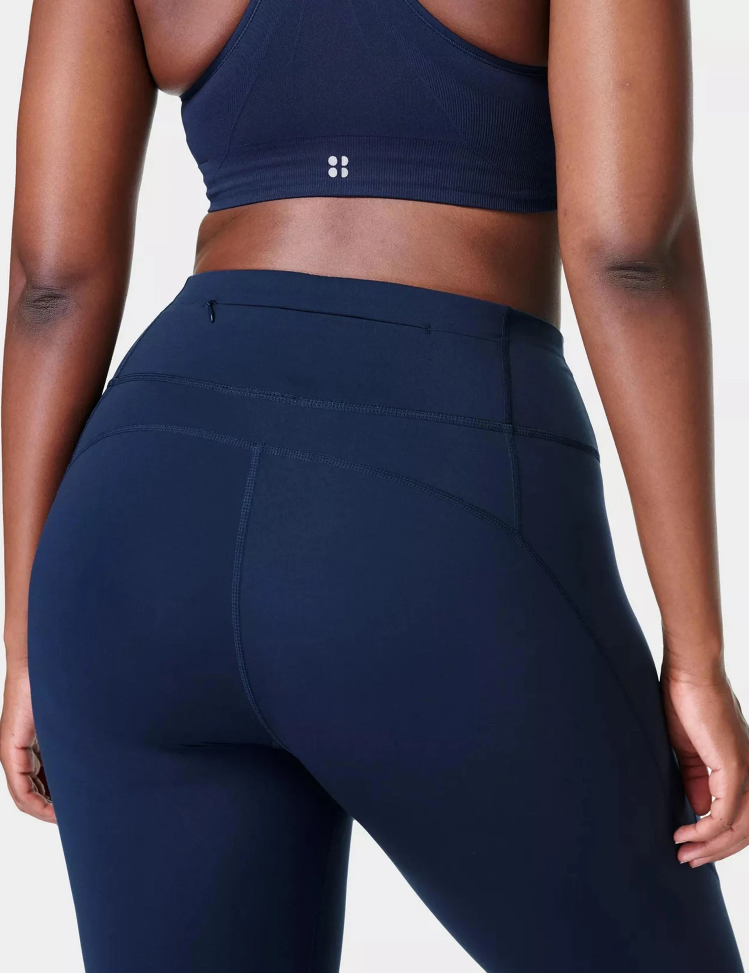 Sweaty Betty Power Gym Leggings - Navy Blue 5 Sweaty Betty Power Gym Leggings - Navy Blue - Image 5
