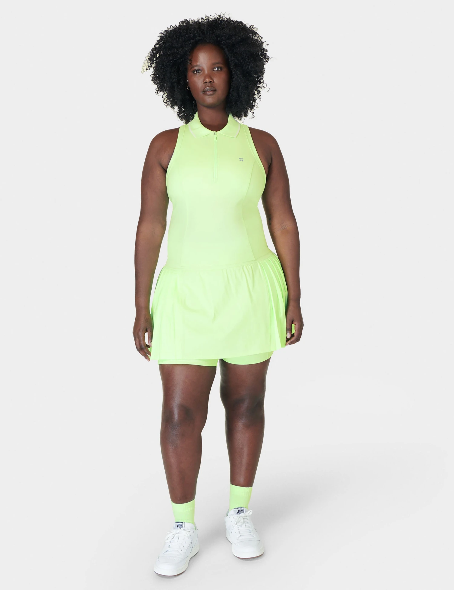 Sweaty Betty Power Match Point Pleat Tennis Skort - Matcha Green 6 Sweaty Betty Power Match Point Pleat Tennis Skort - Matcha Green - Image 6