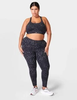 Sweaty Betty Power Medium Support Sports Bra - Black Reflective Leopard Print 8 Sweaty Betty Power Medium Support Sports Bra - Black Reflective Leopard Print -Elevate Fitwear Sales Store sweaty betty power medium support sports bra black leopard print sb8993 3