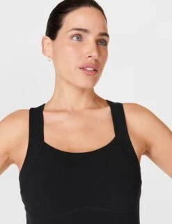 Sweaty Betty Power Pro Racerback Workout Dress - Black -Elevate Fitwear Sales Store sweaty betty power pro racerback workout dress black sb9287b 3