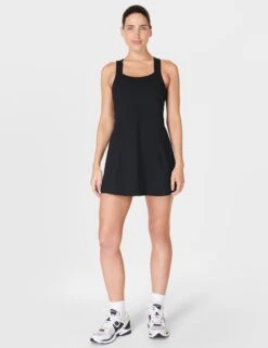 Sweaty Betty Power Pro Racerback Workout Dress - Black -Elevate Fitwear Sales Store sweaty betty power pro racerback workout dress black sb9287b 6