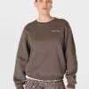 Sweaty Betty Powerhouse Sweatshirt - Dark Timber Brown