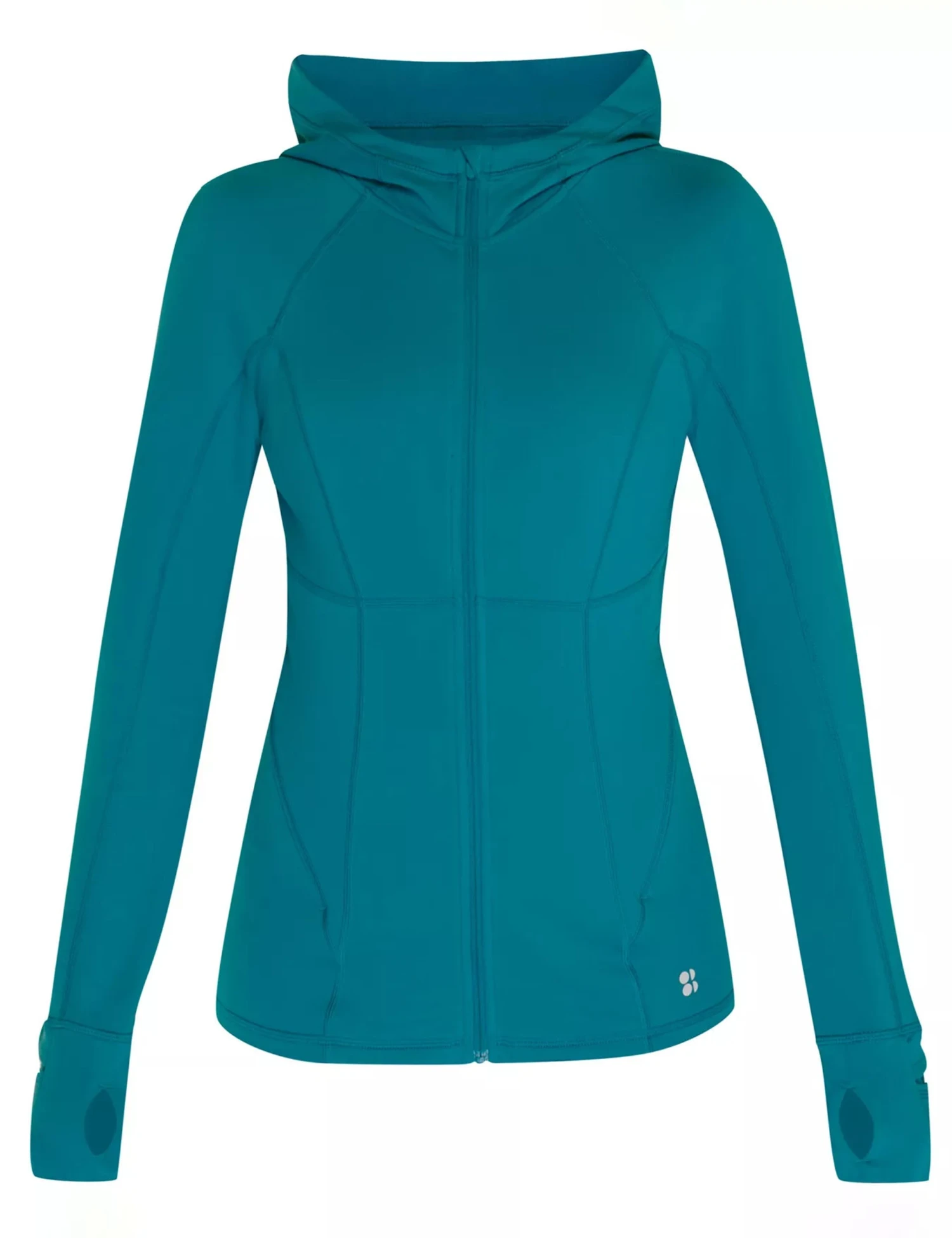 Sweaty Betty Pro Run Zip Up - Reef Teal Blue 8 Sweaty Betty Pro Run Zip Up - Reef Teal Blue - Image 8