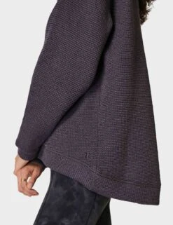 Sweaty Betty Restful Boucle Half Zip Sweatshirt - Urban Grey 7 Sweaty Betty Restful Boucle Half Zip Sweatshirt - Urban Grey -Elevate Fitwear Sales Store sweaty betty restful boucle half zip sweatshirt urban grey sb8089 3