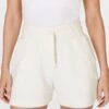 Sweaty Betty Revive High Waisted Shorts - Lily White