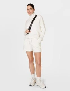 Sweaty Betty Revive High Waisted Shorts - Lily White 15 Sweaty Betty Revive High Waisted Shorts - Lily White -Elevate Fitwear Sales Store sweaty betty revive high waisted shorts lily white SB8888 8