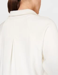 Sweaty Betty Revive Rib Half Zip Pullover - Lily White -Elevate Fitwear Sales Store sweaty betty revive rib half zip pullover lily white SB8937 27C 5