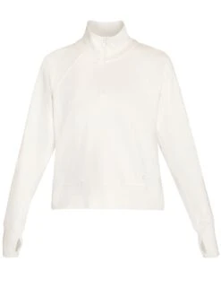 Sweaty Betty Revive Rib Half Zip Pullover - Lily White -Elevate Fitwear Sales Store sweaty betty revive rib half zip pullover lily white SB8937 27C 9