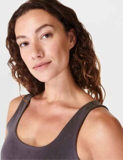 Sweaty Betty Softly Seamless Vest - Urban Grey -Elevate Fitwear Sales Store sweaty betty softly seamless vest urban grey sb9406 3