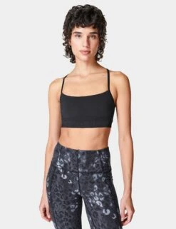 Sweaty Betty Spirit Restored Yoga Bra - Black