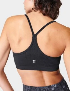 Sweaty Betty Spirit Restored Yoga Bra - Black -Elevate Fitwear Sales Store sweaty betty spirit restored yoga bra black sb8402 2