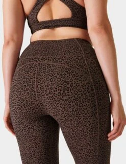 Sweaty Betty Super Soft 7/8 Yoga Leggings - Brown Leopard Marking Print 10 Sweaty Betty Super Soft 7/8 Yoga Leggings - Brown Leopard Marking Print -Elevate Fitwear Sales Store sweaty betty super soft 7 8 yoga leggings brown leopard marking print sb6916 2