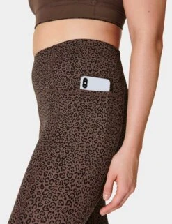 Sweaty Betty Super Soft 7/8 Yoga Leggings - Brown Leopard Marking Print 9 Sweaty Betty Super Soft 7/8 Yoga Leggings - Brown Leopard Marking Print -Elevate Fitwear Sales Store sweaty betty super soft 7 8 yoga leggings brown leopard marking print sb6916 4