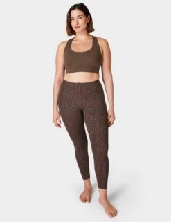 Sweaty Betty Super Soft 7/8 Yoga Leggings - Brown Leopard Marking Print 11 Sweaty Betty Super Soft 7/8 Yoga Leggings - Brown Leopard Marking Print -Elevate Fitwear Sales Store sweaty betty super soft 7 8 yoga leggings brown leopard marking print sb6916 8