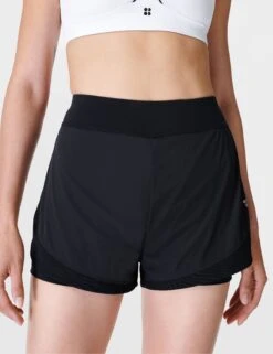 Sweaty Betty Tempo Run Shorts - Black