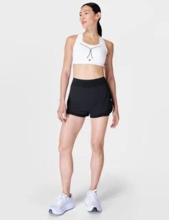 Sweaty Betty Tempo Run Shorts - Black -Elevate Fitwear Sales Store sweaty betty tempo run shorts black sb8828 4