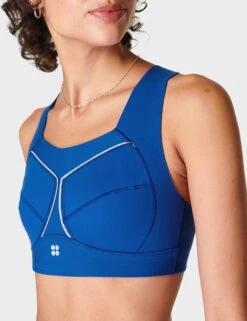 Sweaty Betty Zero Gravity Running Bra - Lightning Blue 6 Sweaty Betty Zero Gravity Running Bra - Lightning Blue -Elevate Fitwear Sales Store sweaty betty zero gravity running bra lightning blue sb8146 3