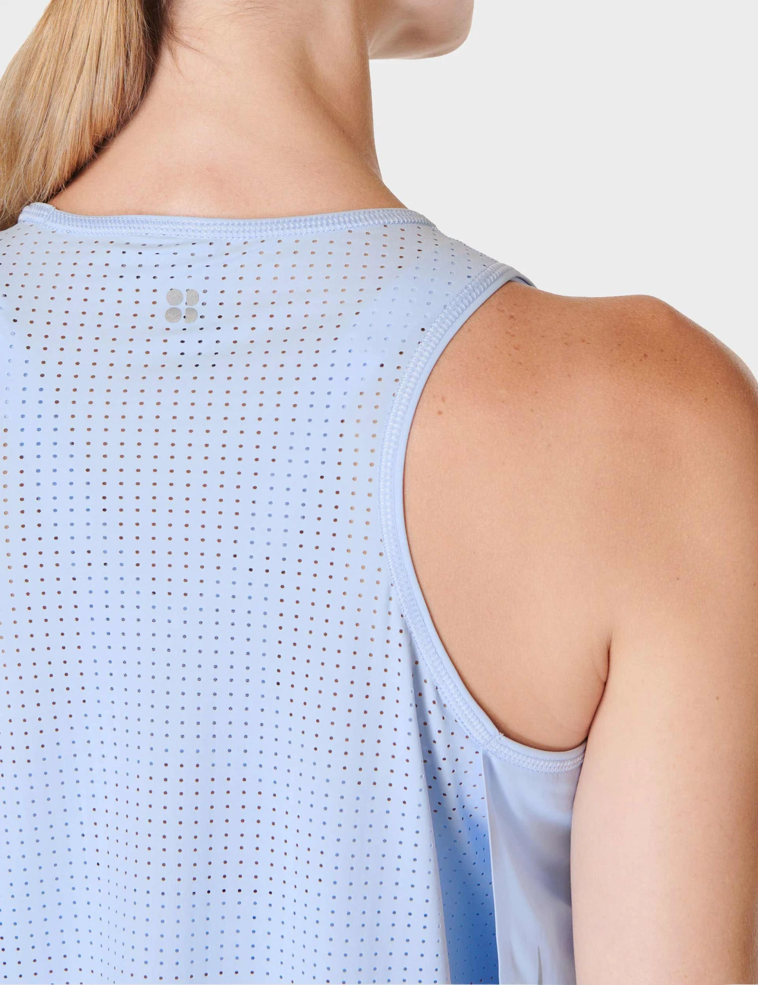 Sweaty Betty Zero Gravity Running Vest - Breeze Blue 5 Sweaty Betty Zero Gravity Running Vest - Breeze Blue - Image 5