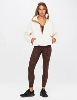 Leo 25" Midi Pant - Leopard 13 Leo 25" Midi Pant - Leopard -Elevate Fitwear Sales Store the upside leo 25in midi pant leopard USW223005 5