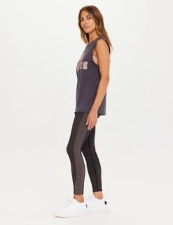 Muscle Tank - Washed Black -Elevate Fitwear Sales Store the upside muscle tank washed black USW323125 4