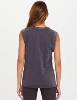 Muscle Tank - Washed Black -Elevate Fitwear Sales Store the upside muscle tank washed black USW323125 6