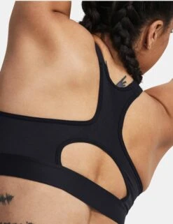 Under Armour HeatGear Armour High Sports Bra - Black/Jet Grey -Elevate Fitwear Sales Store under armour heatgear armour high bra black grey 1379195 001 6