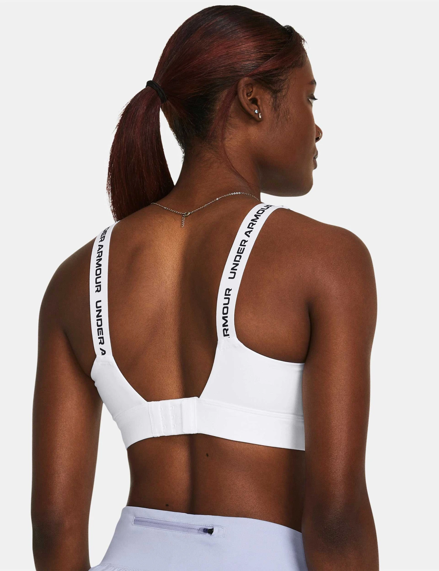 Under Armour Infinity 2.0 High Sports Bra - White 3 Under Armour Infinity 2.0 High Sports Bra - White - Image 3