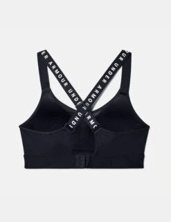 Under Armour Infinity High Sports Bra - Black -Elevate Fitwear Sales Store under armour infinity high sports bra black 4