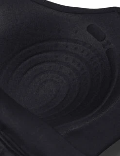 Under Armour Infinity High Zip Bra - Black/White -Elevate Fitwear Sales Store under armour infinity high zip bra black white 1373860 001 2