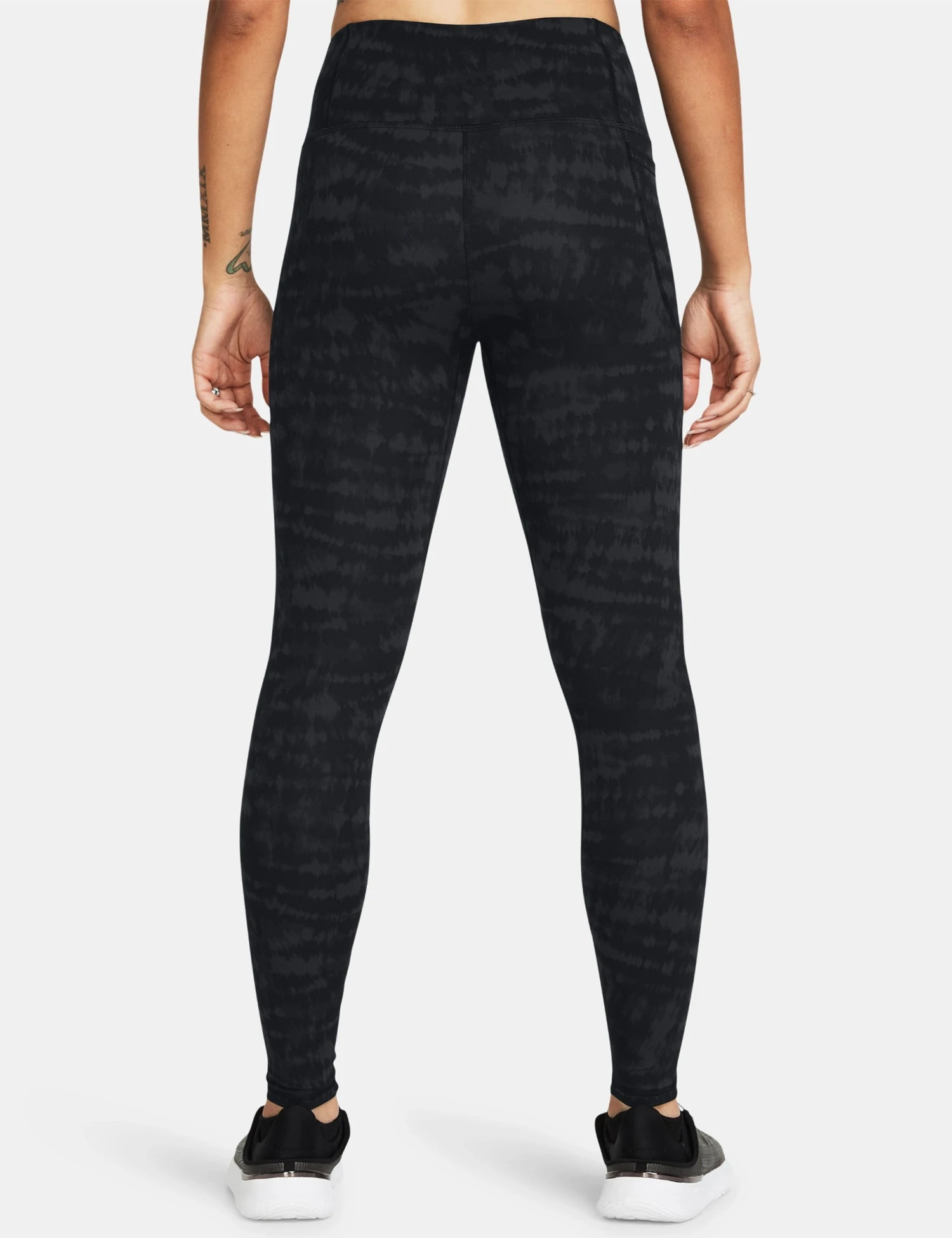 Under Armour Motion Printed Leggings - Black/Anthracite 2 Under Armour Motion Printed Leggings - Black/Anthracite - Image 2