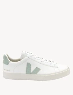 Veja Campo Leather - White Matcha