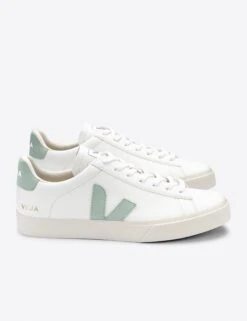 Veja Campo Leather - White Matcha -Elevate Fitwear Sales Store veja campo leather trainers white matcha CP052485 6