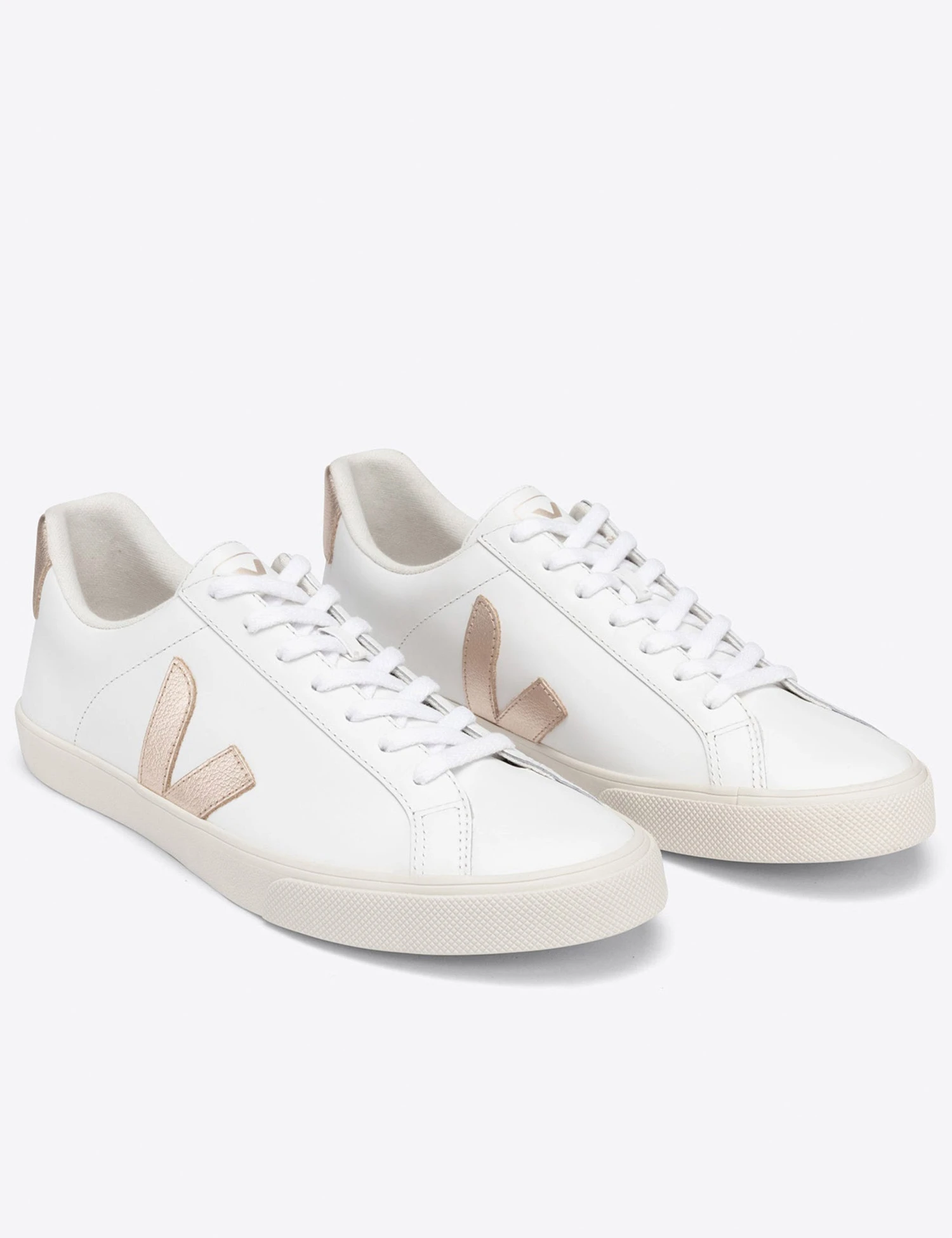Veja Esplar Leather - White Platine 2 Veja Esplar Leather - White Platine - Image 2