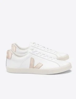 Veja Esplar Leather - White Platine 6 Veja Esplar Leather - White Platine -Elevate Fitwear Sales Store veja esplar leather trainers white platine VEJA EO022490 4